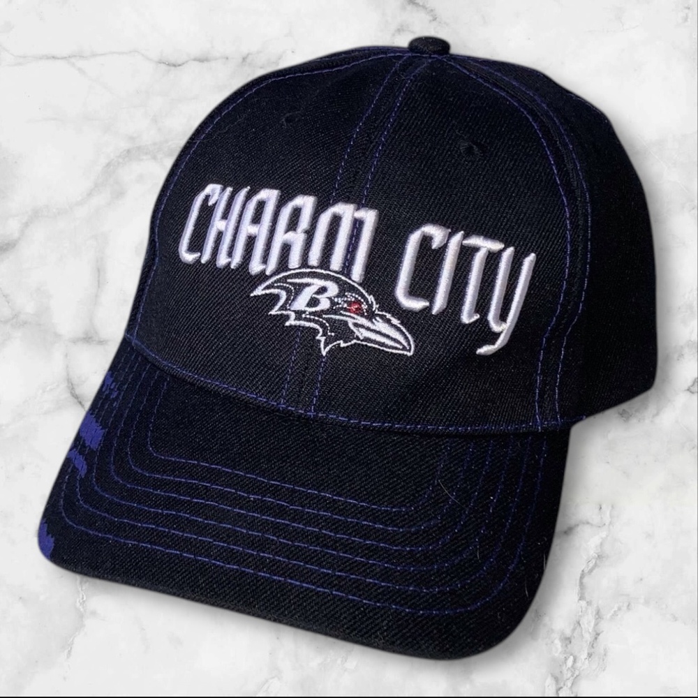 CHARM CITY Baltimore Ravens Ball Cap